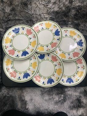 Vintage Johnson Brothers Nicole Dinner Plates